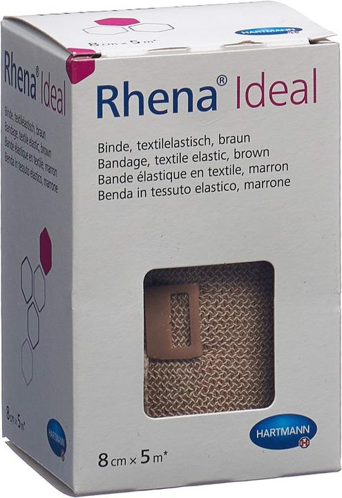 Rhena Ideal Elastische Binde 8cmx5m hautfarben