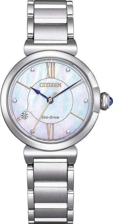 Produktbild Citizen EM1070-83D Eco-Drive Elegance Damenuhr 30mm 5ATM (Analoguhr, 30 mm)