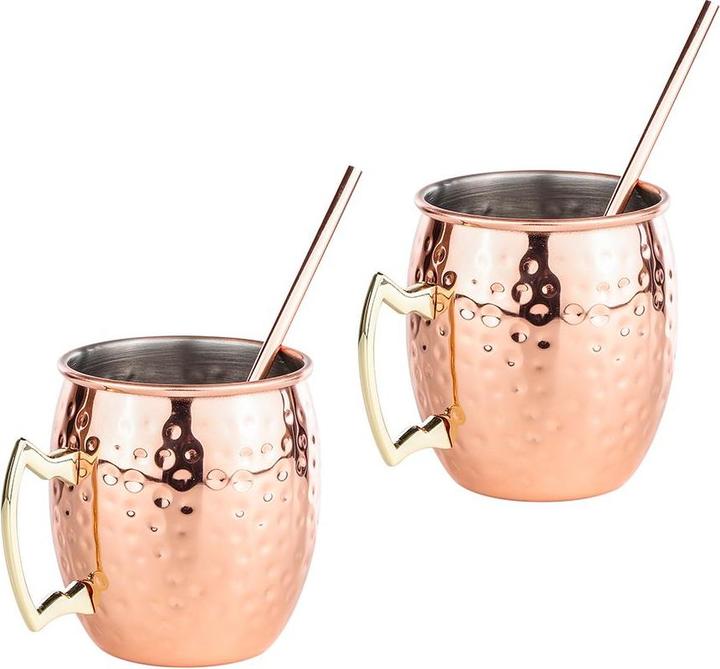 Produktbild Fs-Star Mule Becher (5 dl, 2 x, Moscow Mule Becher)