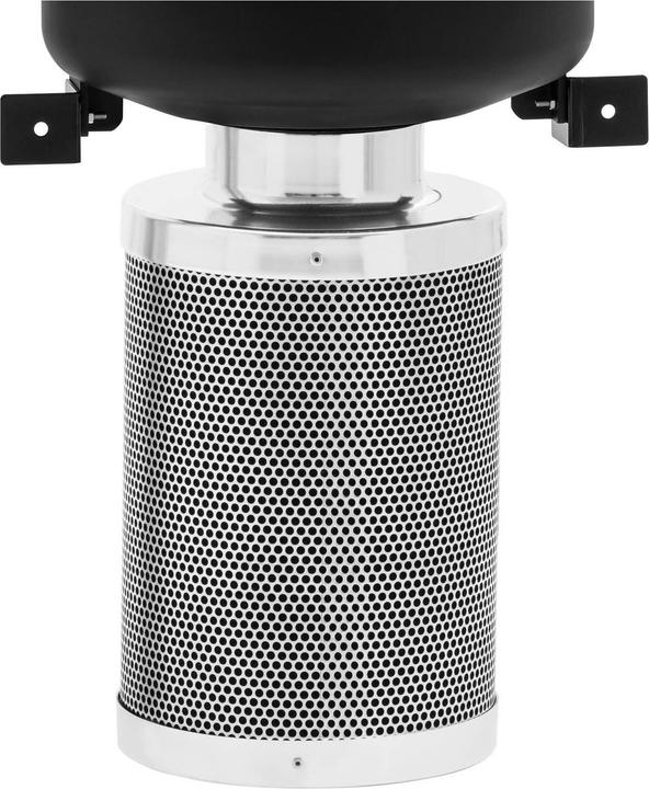 Produktbild Hillvert Abluftset Aktivkohlefilter 30 cm, Rohrventilator, Abluftschlauch 249,6 m³/h