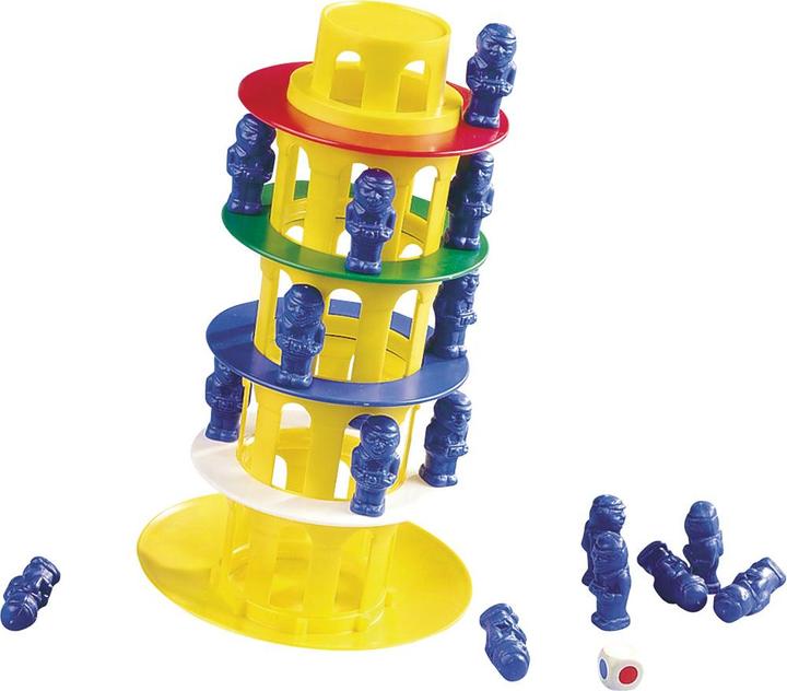Actual product image Jumbo Tower of Pisa Travel Games (German, French, English)