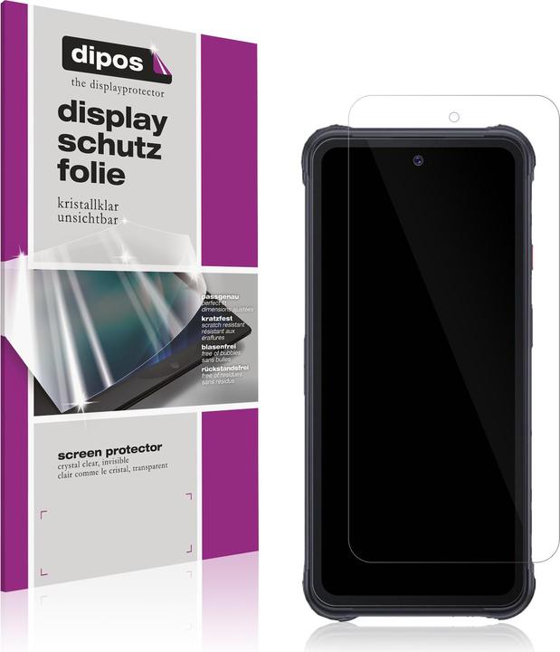 Produktbild Dipos Displayschutzfolie Crystalclear (4 Stück, Cubot KingKong Power)