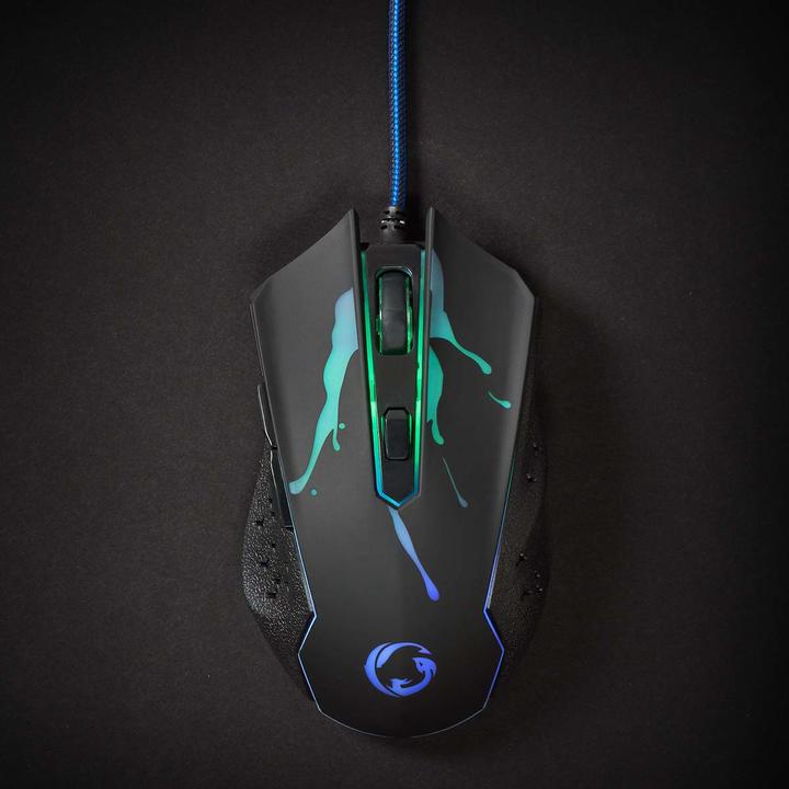 Image du produit Nedis Gaming Mouse | Filaire | 1200 / 1800 / 2400 / 3600 dpi | DPI réglable | Nombre de boutons : 6 (Filaire)
