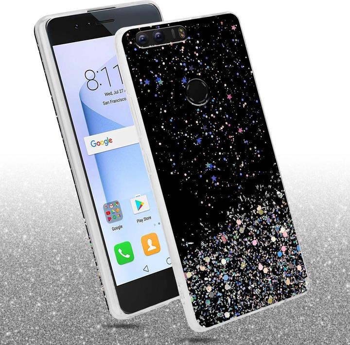 Produktbild Cadorabo TPU Hülle mit Glitzer für Honor 8 / 8 PREMIUM (Honor 8 Premium)