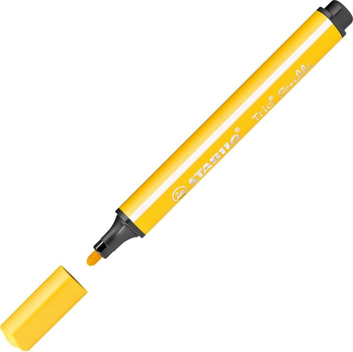 Immagine prodotto STABILO Trio Scribbi Pennarello triangolare a molla (Giallo, 1 x)