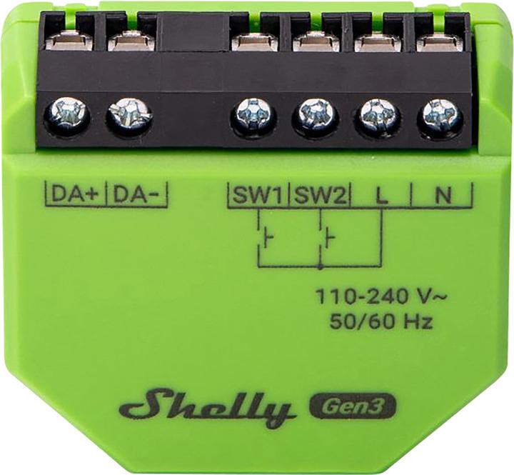 Immagine prodotto Shelly Dimmer DALI Gen3 (Attuatore dimmerabile)