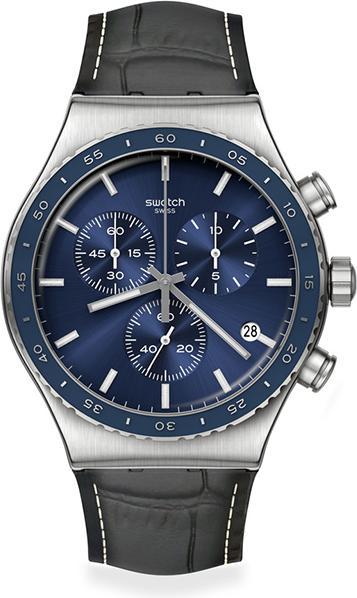 Swatch Cobalt Lagoon (Swiss Made, Analoguhr, Chronograph, 43 mm)