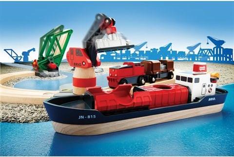 Productafbeelding Brio Containerhaven Set