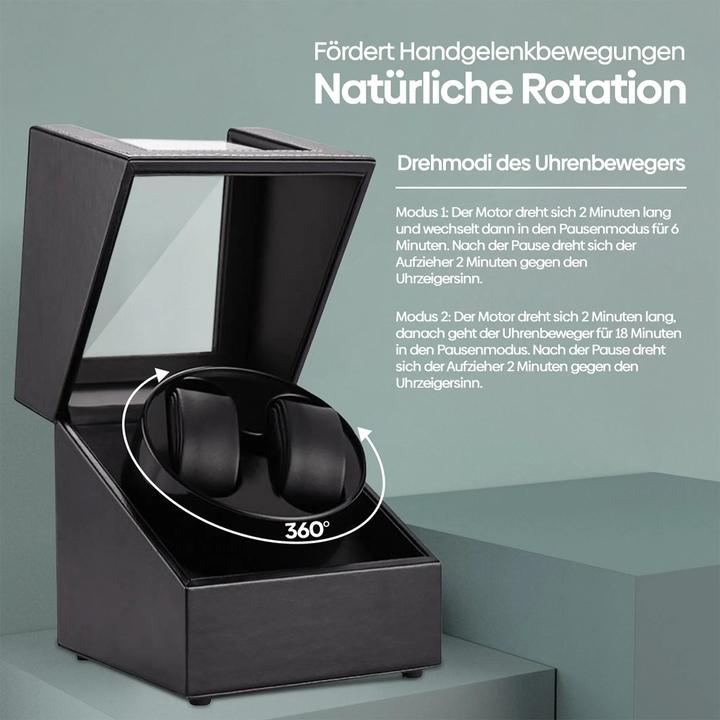Produktbild Cbx Uhrenbeweger für 2 Uhren, Watchwinder (2 x)
