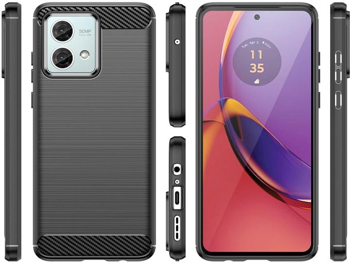 Immagine prodotto Screenguard Motorola Moto G84 5G Custodia Carbon Brushed Soft TPU (Motorola Moto G84)