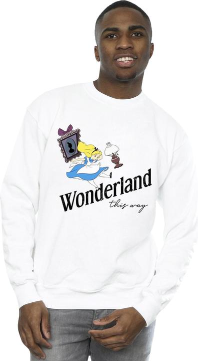 Produktbild Disney Alice In Wonderland This Way Sweatshirt (S)