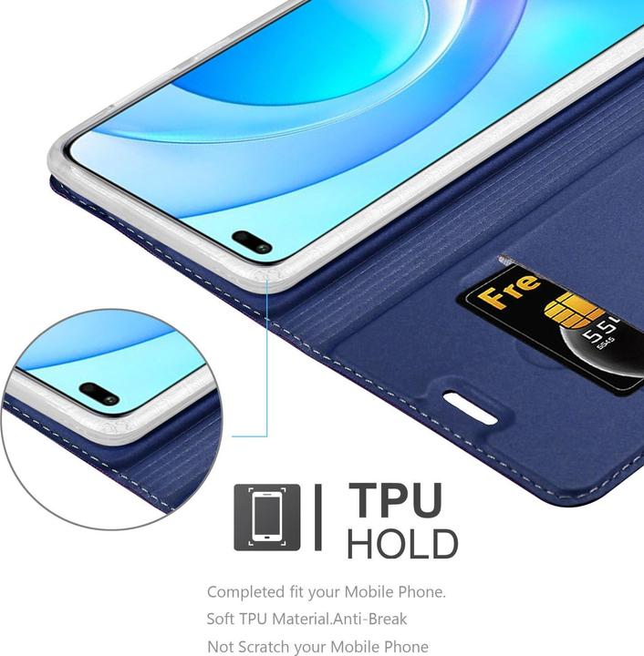 Actual product image Cadorabo Classy Book Case for Honor 50 LITE (Honor 50 Lite)