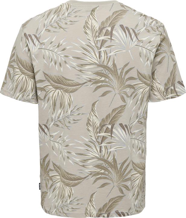 Produktbild Only & Sons Onskash Reg Leaf Aop Ss Tee (XS)