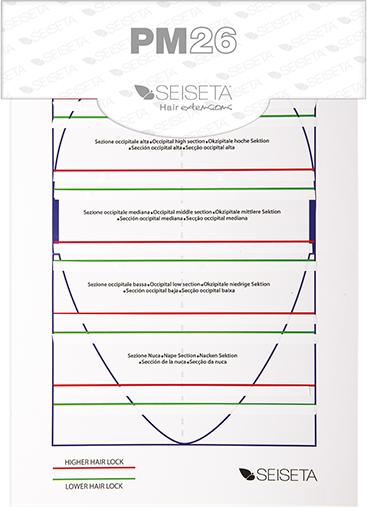 Produktbild Seiseta Schablonen Set für Tape-Ins 4Stk