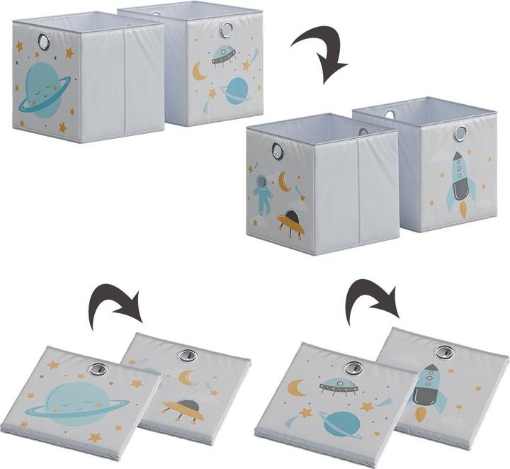 Produktbild Vicco Faltbox (30 x 30 x 30 cm, 27 l)