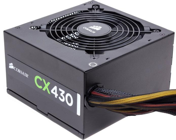 Actual product image Corsair Cx430 (430 W)