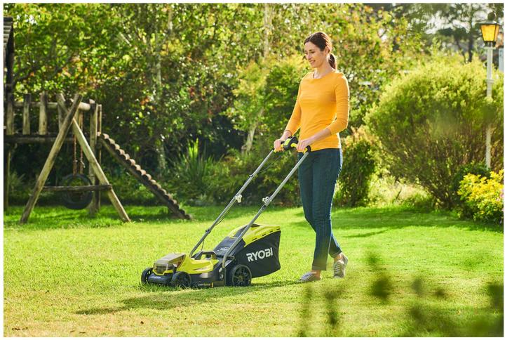 Actual product image Ryobi RLM18X33B40 (Rechargeable battery operated)