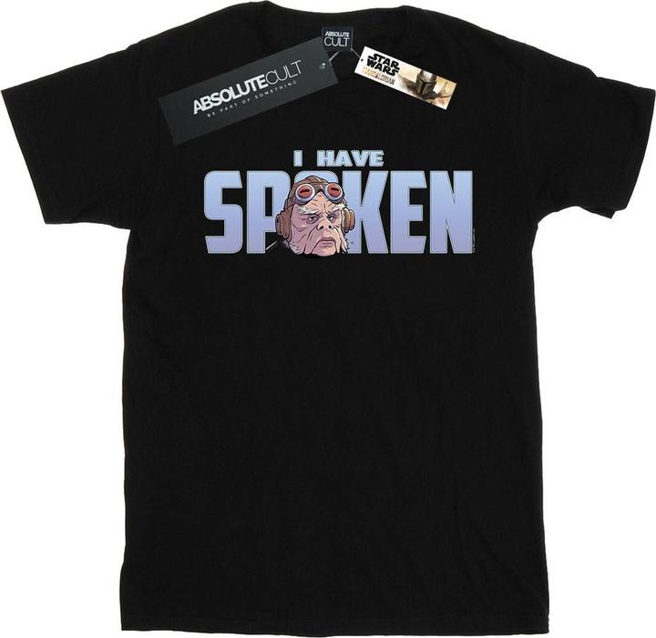 Actual product image Star Wars Mens The Mandalorian Kuiil I Have Spoken T-Shirt (3XL)