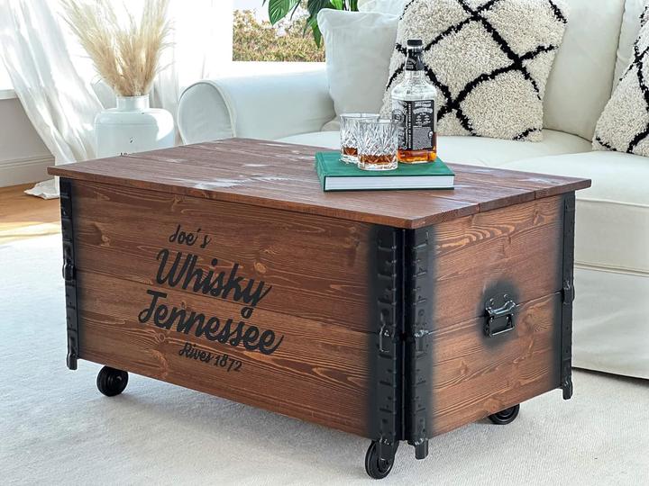 Immagine prodotto Uncle Joe´s Tavolo con cassapanca Whisky