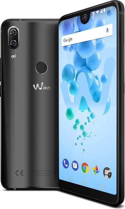 Actual product image Wiko View 2 Pro (64 GB, Charcoal, 6", Hybrid Dual SIM, 16 Mpx, 4G)