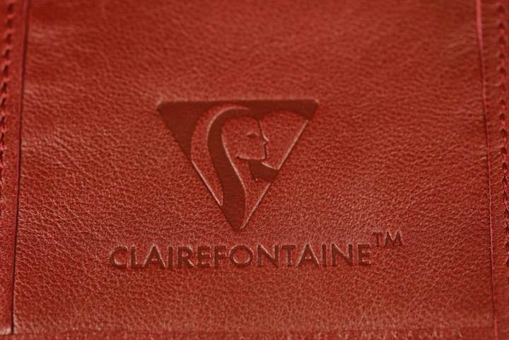 Actual product image Clairefontaine Ruby Card Case