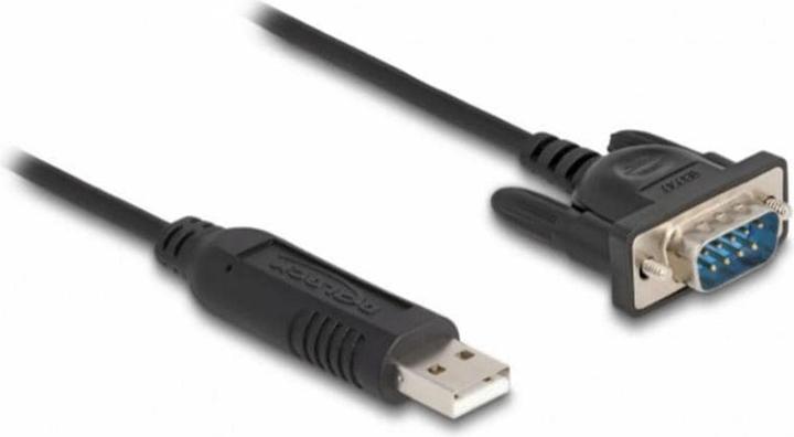 Delock Adattatore da USB 2.0 a seriale RS-232 con connettore seriale compatto da 50 cm FTDI (0.50 m)