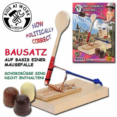 Actual product image Kids at work Mini chocolate marshmallow spinner (Swedish, Polish, Dutch, English, Spanish, German, French, Italian)