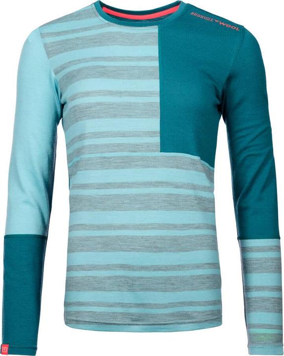 Ortovox 'N' Wool Long Sleeve Shirt 185 waterfall (S)