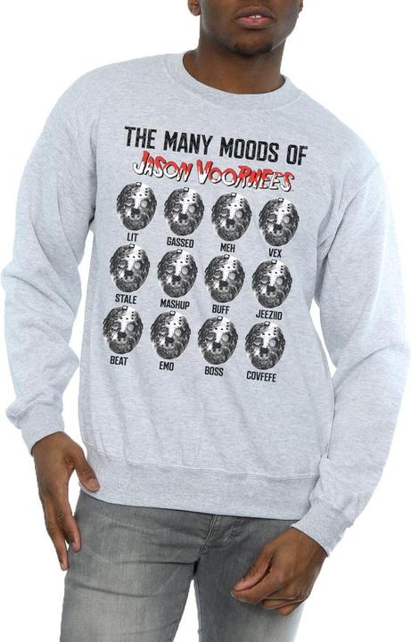Produktbild Absolute Cult The Many Moods Of Jason Voorhees Sweatshirt (L)