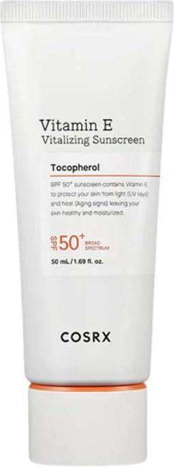Cosrx Vitamin E Vitalizing Sunscreen Tocopherol SPF50+ (Sonnencreme, SPF 50+, 50 ml)