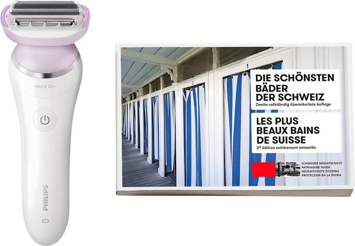 Image du produit SatinShave Prestige BRL170/00 + Les plus beaux bains de Suisse