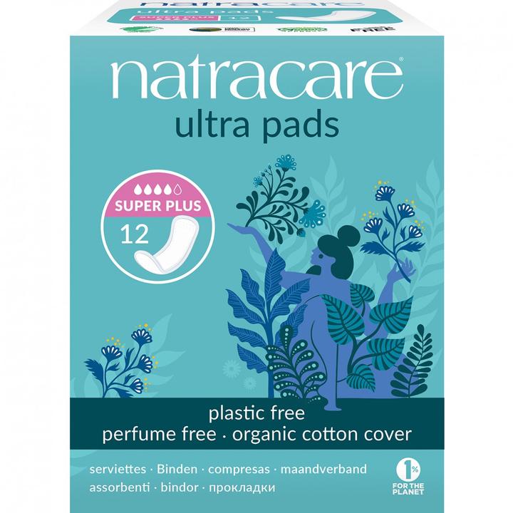Actual product image Natracare Ultra Pads (12 x, Sanitary pads)