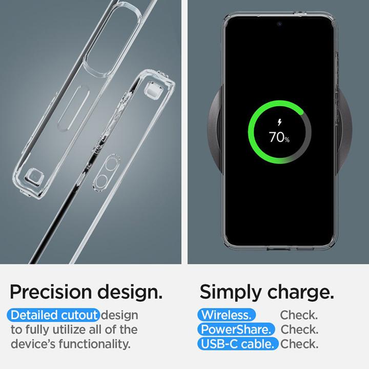 Actual product image Spigen Liquid Crystal (Samsung Galaxy S24)