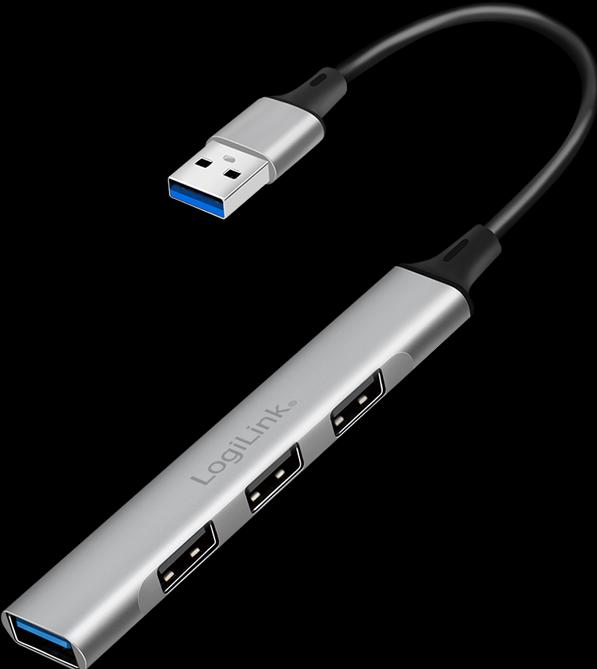 Actual product image LogiLink UA0391 (USB-A, 4 Ports)