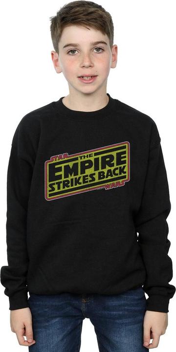 Actual product image Star Wars Boys The Empire Strikes Back Logo Sweatshirt (128)