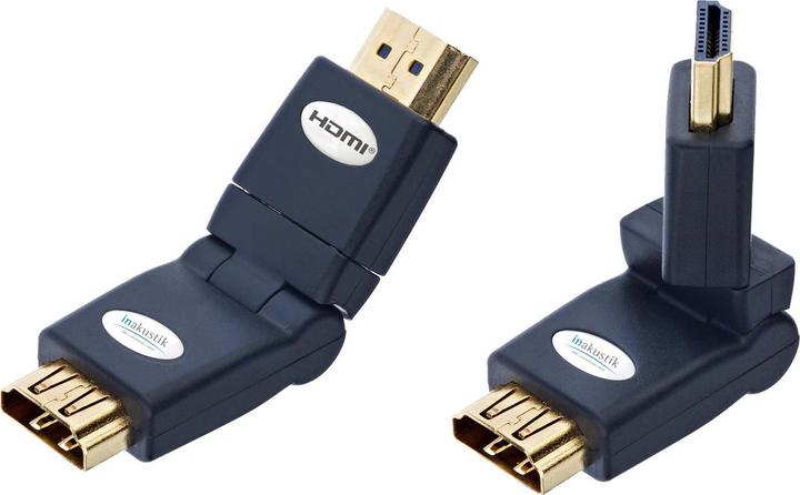 Produktbild Inakustik Winkeladapter 360° HDMI zu (HDMI, 6 cm)