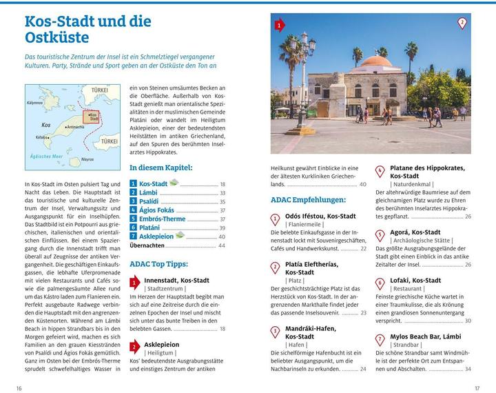 Actual product image Adac Reiseführer Kos (German, Elisabeth Jastram, Thomas Jastram, 2024)