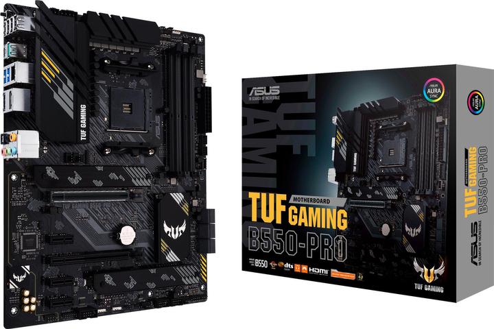 Actual product image ASUS TUF GAMING B550-Pro (AM4, AMD B550, ATX)