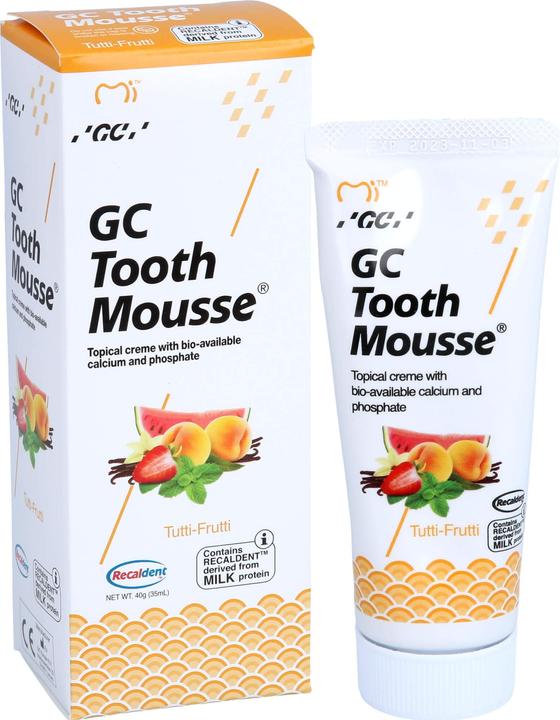 Actual product image Doc Johnson GC Tooth Mousse Tutti-Frutti, 40 g TUB