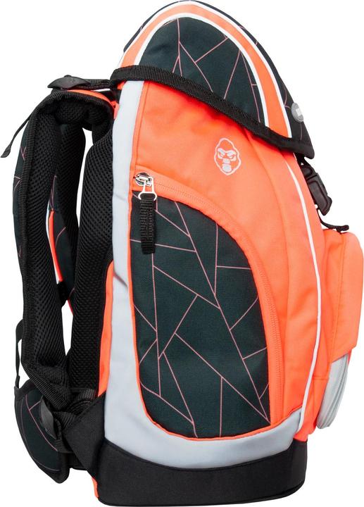 Produktbild Funki Schulthek-Set Flexy-Bag Neon Editon Gorilla 6-teilig (28 l)