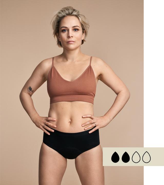 Produktbild ImseVimse Periodenslip schwarz (XL)