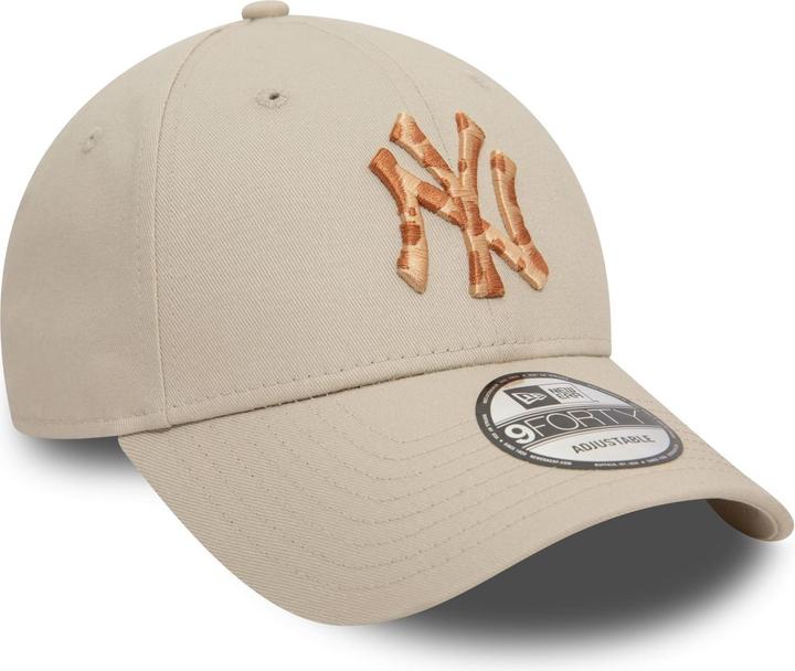 Produktbild New Era 9Forty Strapback Cap - INFILL New York Yankees stone