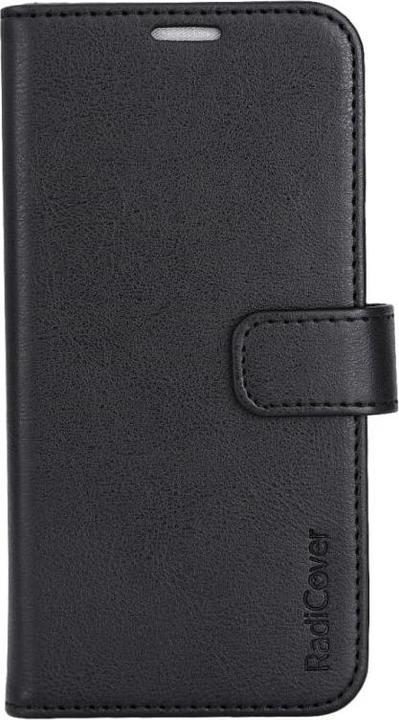 Immagine prodotto Radicover Protezione dalle radiazioni Portafoglio in pelle vegana iPhone 15 Flipcover Nero PU (Apple iPhone 15)