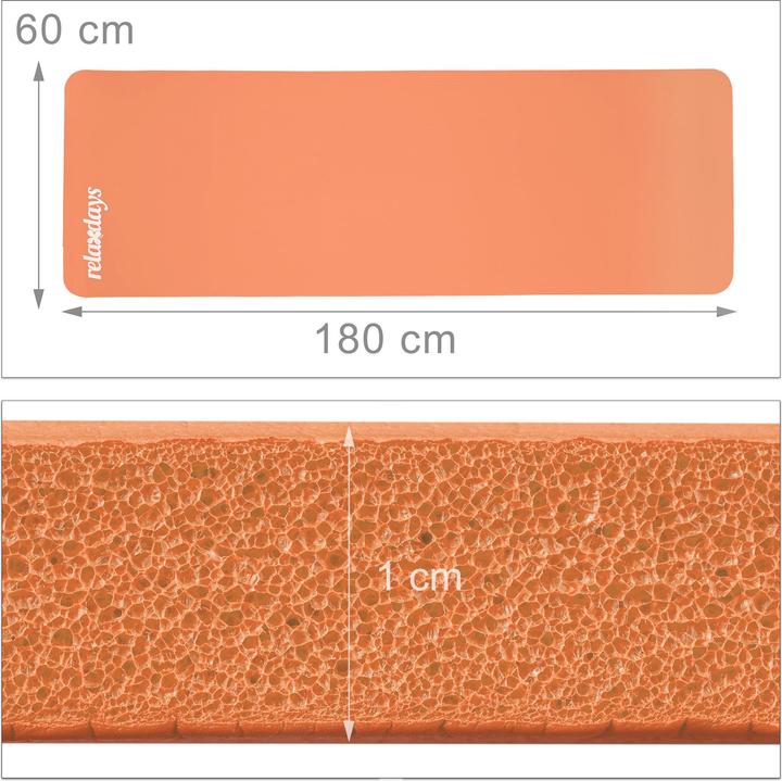 Actual product image Relaxdays Yoga mat (10 mm)