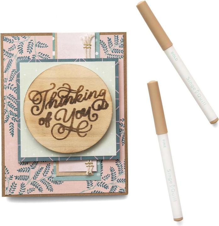 Actual product image We R Memory Keepers Pen Set Singe Quill Brand Painting