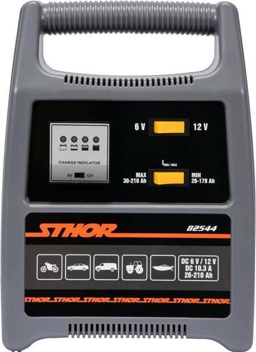 Actual product image Toya Sthor Charger 6 (12V, 6V, 12 A)