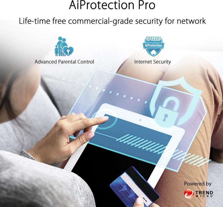 Actual product image ASUS ZenWiFi CT8 AC3000 (1 Pack)