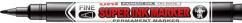 Actual product image Uni-ball SUPER INK MARKER permanent marker, bullet tip (Black, 0.90 mm, 1 x)