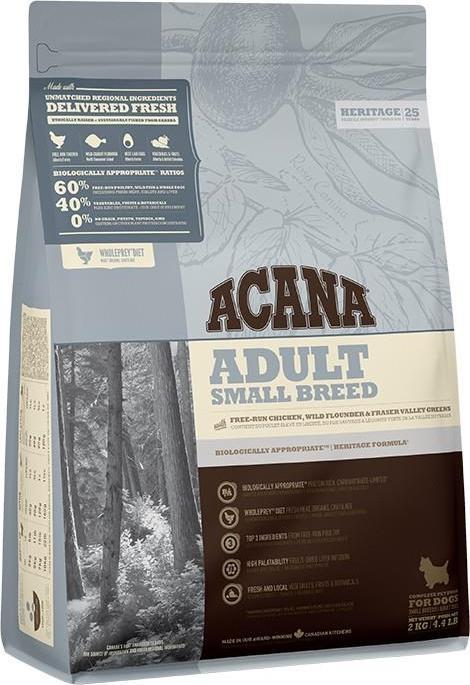 Actual product image Acana Dog Heritage ADULT SMALL BREED 2Kg (Adult, 1 pcs., 2000 g)