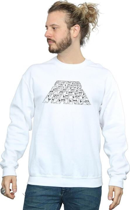 Immagine prodotto Star Wars The Rise Of Skywalker Trooper Filled Logo Felpa Uomo (L)